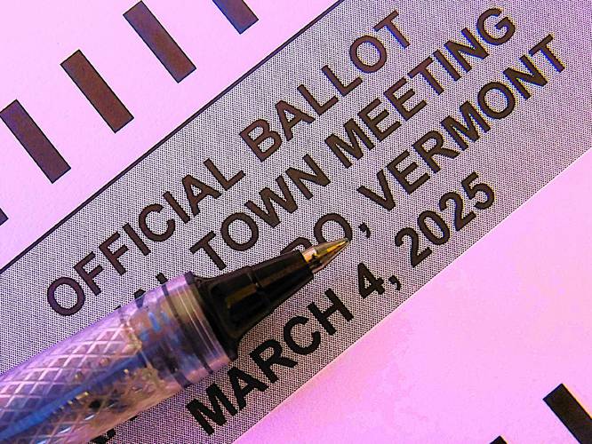 Vermonters are set to cast ballots on local spending and leaders this Town Meeting season. (VtDigger - Kevin O’Connor)