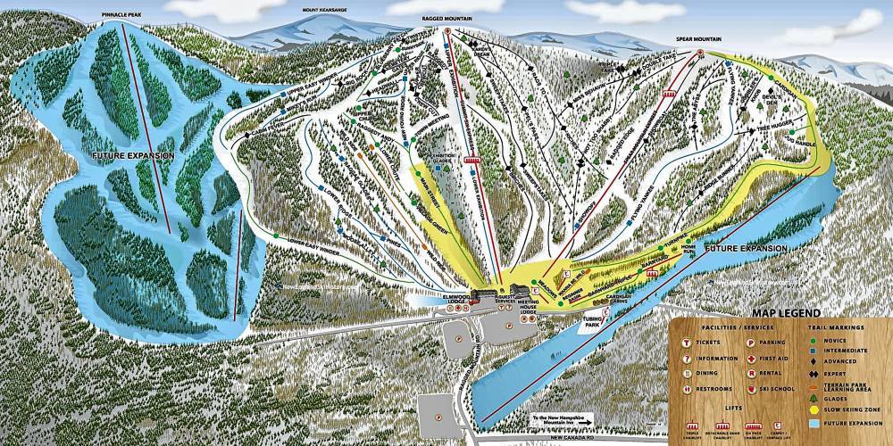 As late as the 2019-2020 season, Ragged Mountain planned a 