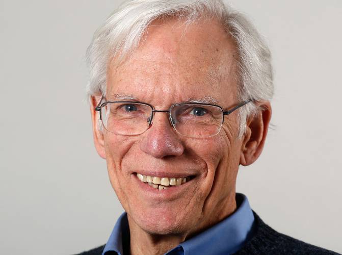 Contributor Wayne Gersen in West Lebanon, N.H., on April 12, 2019. (Valley News - Geoff Hansen) Copyright Valley News. May not be reprinted or used online without permission. Send requests to permission@vnews.com.